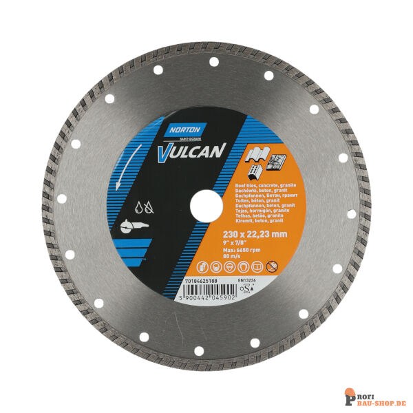 nortonschleifmittel/NORTON_schleifmittel_70184625188 Diamond Blade Norton Vulcan JET 23x22.23 8x2.6_150814